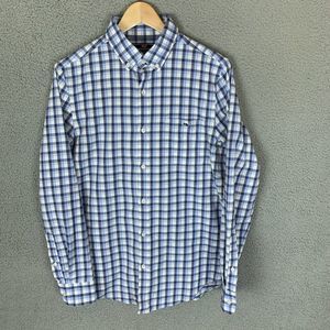 Vineyard‎ Vines Shirt Mens S Blue Slim Fit Tucker Button Down Performance